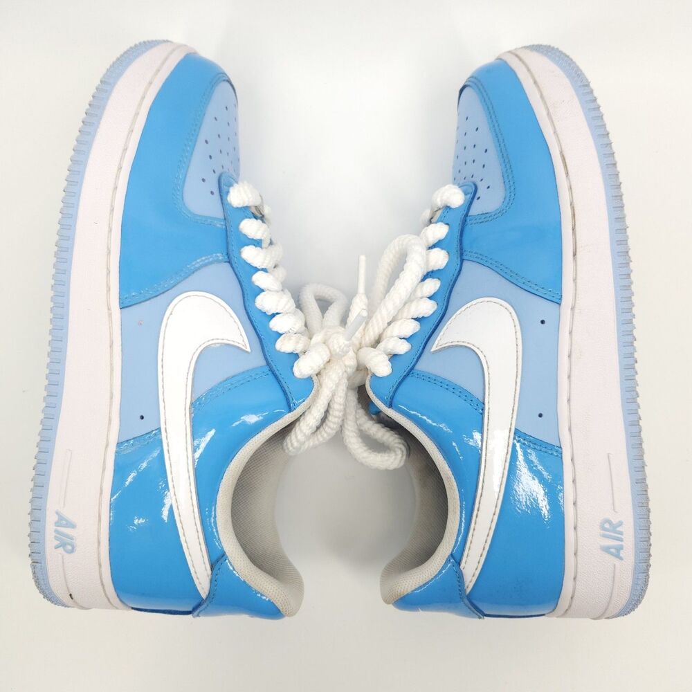 Nike Air Force 1 Low ‘07 LV8 Shoes Men Size 8 Psychic Blue HV9405-400 - Picture 9 of 9
